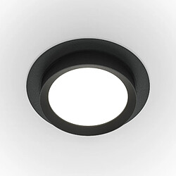 MAYTONI Downlight Encastré Rond Noir GX53