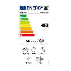 Lave-linge top 6.5kg 1200 tours/min - tdlr65231 frn - WHIRLPOOL