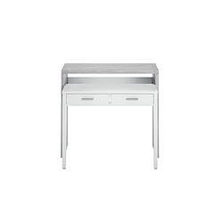 Loungitude Bureau extensible CLEA 2 tiroirs