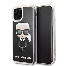 Etui pour iPhone 11 Pro - Karl Lagerfeld paillettes 