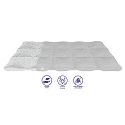 Avis Morphea France Surmatelas 200x200x3cm CLOUD Premium - Fibre Polyester et Tissu Respirant - extrémement moelleux - Morphea