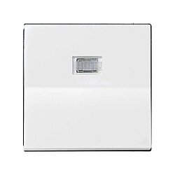 Ledkia Touche Individuelle Blanche avec Voyant Lumineux SIMON 28 28011-30 Blanc