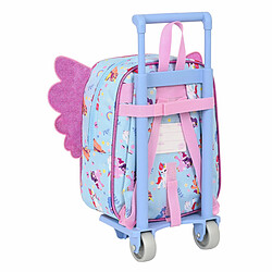 Avis Cartable à roulettes My Little Pony Wild & free Bleu Rose 22 x 27 x 10 cm