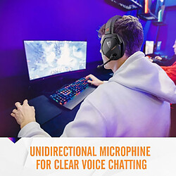 Avis Universal Casque Gaming sans fil 3.5mm Filaire Sport Utilisation réduite Microphone Ordinateur portable Casque/écouteur @