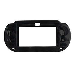 boîtier en plastique plaqué aluminium brossé protège-peau pour ps vita blue