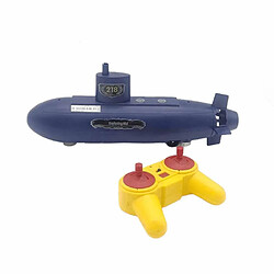 Universal Drôle de RC mini-sous-marin 6 chaînes télécommande bateau de lancement RC bateau modèle enfants éducation mots jouets cadeaux enfants | RC sous-marin(Bleu) 