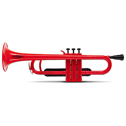 Classic Cantabile MardiBrass trompette Sib en plastique rouge