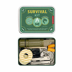 Kikkerland Kit de survie de poche - 30 fonctionnalités