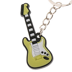 Avis 2pcs musique porte-clés sac pendentif voiture porte-clés cadeau guitare électrique