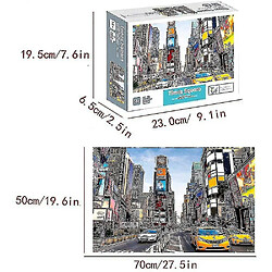 Universal Puzzles de puzzle 1000 pièces pour adultes enfants adolescents - Time Square