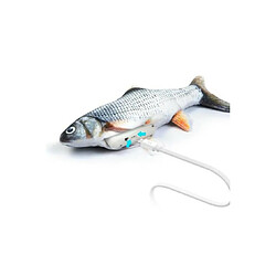 Venteo - MAGIC FISH - jeu pour chat - Adulte - Gris - rechargeable câble USB - Educatif - LOT DE 2