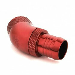 Bitspower 45 degré 1/4'' sur ID 13mm - tournant, rouge sang