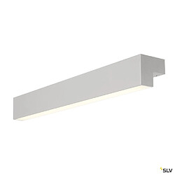 Applique intérieure à LED SLV L-LINE 60, argent, 10W, 3000K, IP44 