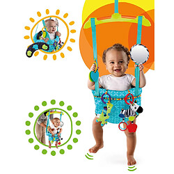 Bright Starts Balancelle de porte pour bébés "Bounce'n Spring" Turquoise 