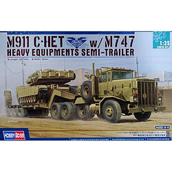 Hobby Boss Maquette Camion M911 C-het W/m747 Heavy Equipment Semi-trailer