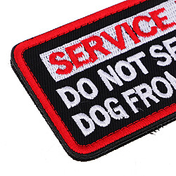 Acheter Service Chien Patch Broderie Patch Brassard Badge Crochet u0026 Boucle 3 #