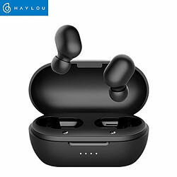 Longue Batterie Hd Stéréo Tws Bluetooth Écouteurs Contrôle Tactile Casque Sans Fil Avec Double Micro Isolation Du Bruit Noir