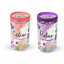 Aromandise 12 palets parfumés à faire fondre - Relax & Câline