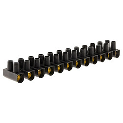 Barrettes 12 plots Noir dimensions 16mm² - Zenitech