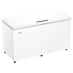 Congélateur coffre HAIER HCE520E Blanc