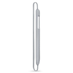 Wewoo Apple Pencil Shuffproof Soft Silicone Capuchon de protection Housse de pour iPad Pro 9.7 / 10.5 / 11 / 12.9 Accessoires Gris 