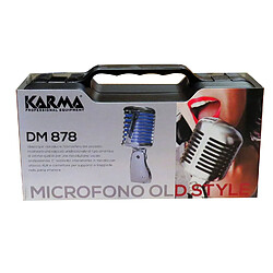 Acheter Karma Microphone rétro DM 878 - Mallette de transport