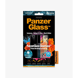 PANZERGLASS - Coque Transparente avec bord noir pour nouveau Samsung Galaxy S Ultra séries, AB