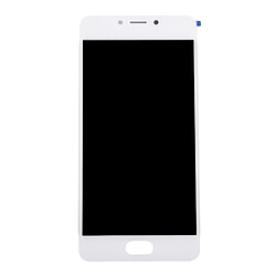 Wewoo Pièce détachée Meizu Meilan A5 blanc LCD écran + tactile Digitizer Assemblée