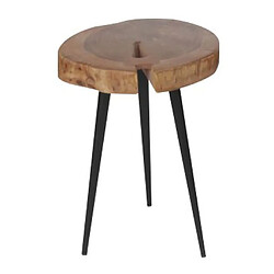 Rousseau Table d'appoint Jimi 1 Bloc de bois 