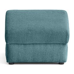 Lisa Design Bastille - pouf en tissu velours relief pas cher