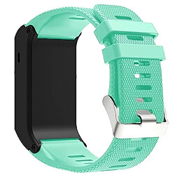 Wewoo Bracelet pour montre connectée Dragonne Sport en silicone Garmin Vivoactive HR Vert menthe 