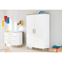 Avis Pinolino Armoire Lumi 2 portes blanche