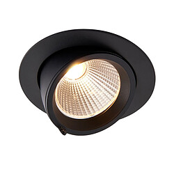 Saxby Downlight Encastrable Rond CCT 30W Peinture Noir Mat 