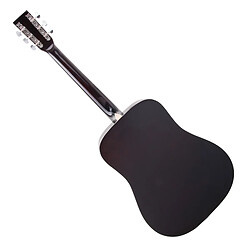 Avis Classic Cantabile guitare acoustique folk set démarrage incl. kit d'accessoires à 5 pièces, noir