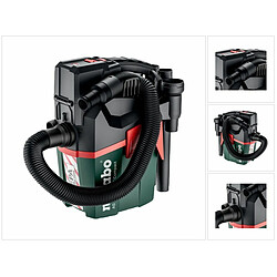 Metabo AS 18 HEPA PC Compact Aspirateur sans fil 18 V 6 l eau et poussière avec fonction soufflage (602029850) - sans batterie, sans chargeur