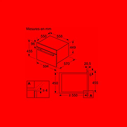 Acheter Micro-ondes gril encastrable 44l 3350w noir - CMA585GB0 - BOSCH