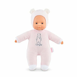 COROLLE - Mon Doudou Corolle - PtiCoeur Ours Rose - 30 cm - Des 9 mois 