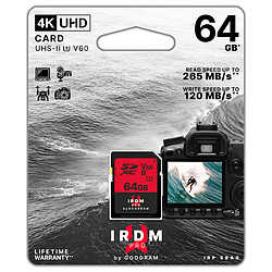 Avis GOODRAM SDXC 64GB IRDM Pro UHS-II U3