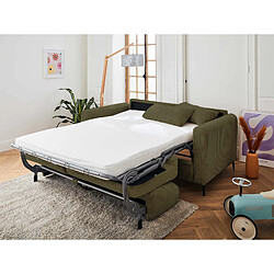 Avis Lisa Design Owen - canapé 3 places convertible - couchage quotidien - matelas 12 cm - en velours côtelé