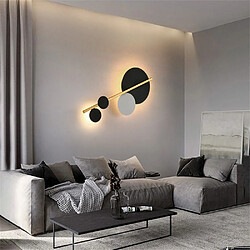 Universal Lampe de chambre 15w, rond pour mur de chambre 15w lampes de chambre style nordique pas cher