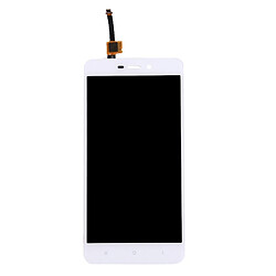 Wewoo Pièce détachée pour Xiaomi Redmi 4A blanc écran LCD + tactile Digitizer Assemblée