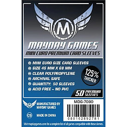 Mayday Games Mayday Premium Mini Euro Sleeves 45 x 68 mm