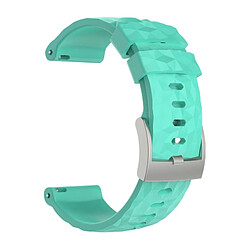 Wewoo Bracelet pour montre connectée Dragonne de remplacement en silicone SUUNTO Sport Baro Vert menthe 