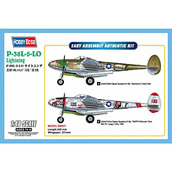 Hobby Boss Maquette Avion P-38l-5-l0 Lightning