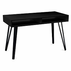 Paris Prix Bureau Design 2 Niches French 120cm Noir 