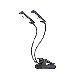 Universal Clip flexible sur la lampe de lecture USB légère du livre