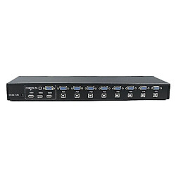 Universal 8 Port USB 2.0 External KVM Switch Box Box Swither Switcher Support 1920x1440 