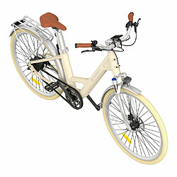 Vélo électrique ADO Air 28 Pro - Moteur 250W Batterie 36V9.6Ah Assisté Autonomie 100KM Freins à Disque Hydrauliques - Beige pas cher