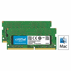 Crucial Mac SO-DIMM DDR4 16 Go (2 x 8 Go) 2400 MHz CL17