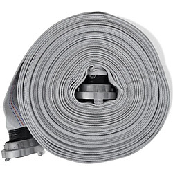 vidaXL Tuyau d'incendie plat 30 m avec raccords C-Storz 2 pouces